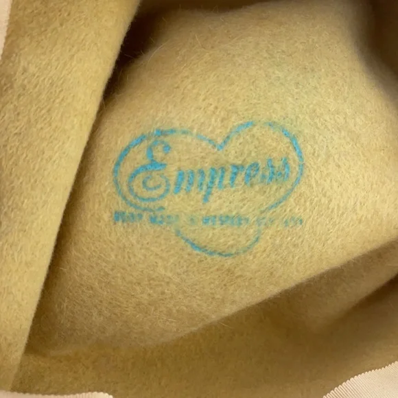 Vintage MOD 1960’s yellow hat - Jean Arlett creations. - Picture 13 of 15